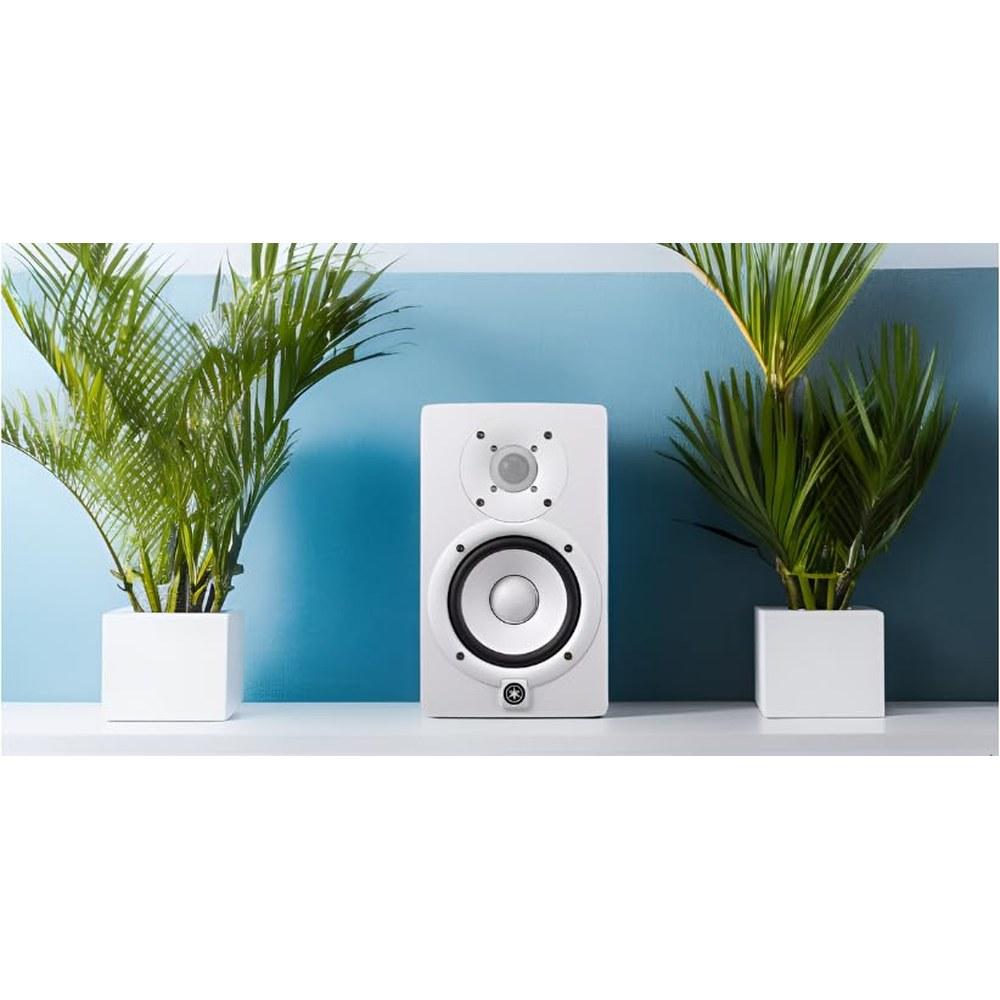Yamaha HS5 5 Inch Active Powered Studio Monitor Pair White