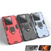 Armor Shockproof Ring Holder Phone Case for Realme GT 7 Pro Hybrid Hard PC + Soft Silicone Protection Cover for Realme GT 6 GT 6T Neo 6 SE