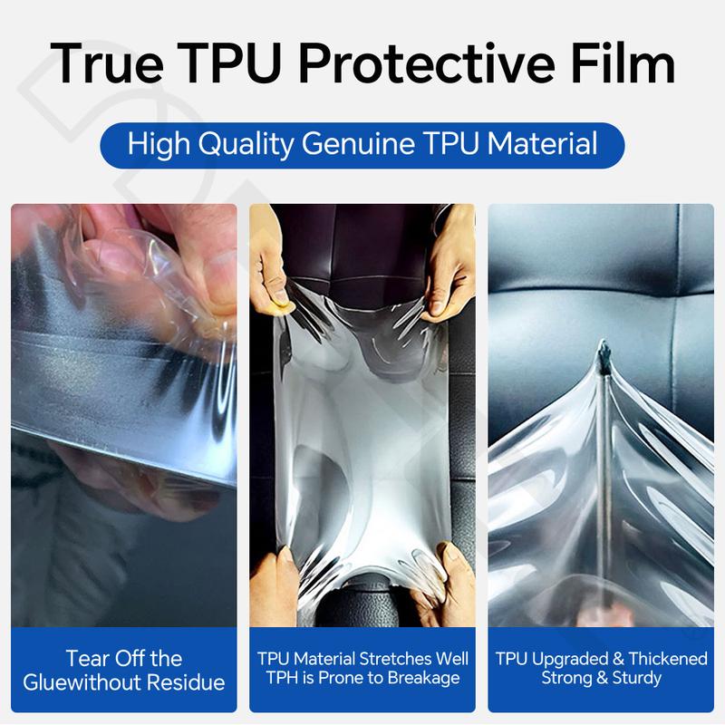 For Seat Cupra TAVASCAN 2024 2025 Headlight A B Pillars TPU Protection Film Anti-scratch Pre-cut Clear PPF Resistant Invisible