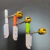 With Bell Super Bright Waterproof Battery-operated Compact Size LED Luminous Fishing Pole Glow Stick