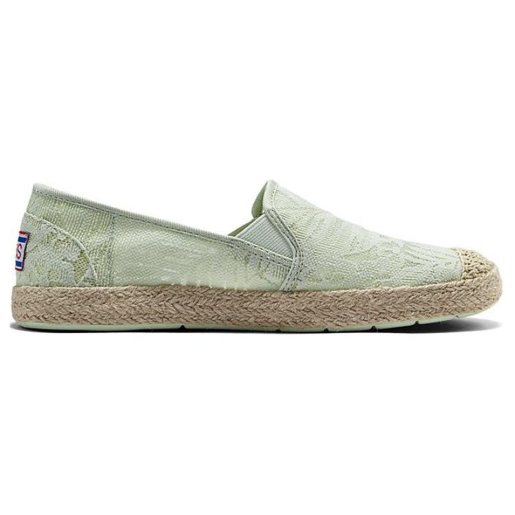 Skechers Кеды на платформе без шнуровки, слипоны, балетки, новый китайский стиль, дышащие повседневные туфли, женские балетки, мятно-зеленые 113025-MNT