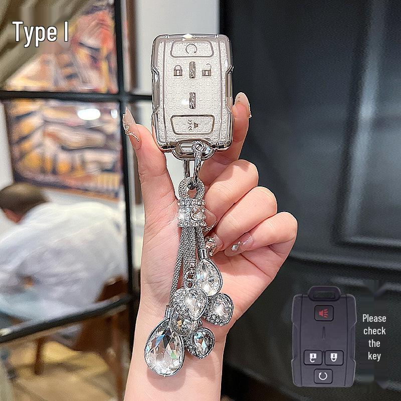 Chevrolet Suburban Saab GMC Imported Car Key Case Cover Keychain Bag