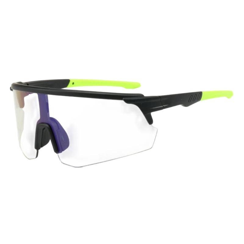 Photochromic Motorcycle Glasses Auto Tinting Lens UV Protection Sports Windproof Safety Eyewear for Day Night Cycling