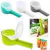 2PCS Food Storage Bag Sealing Clips Plastic Cap Sealer Clip with Pour Spouts Snack Candy Storage Fresh Clamp Kitchen Organizer
