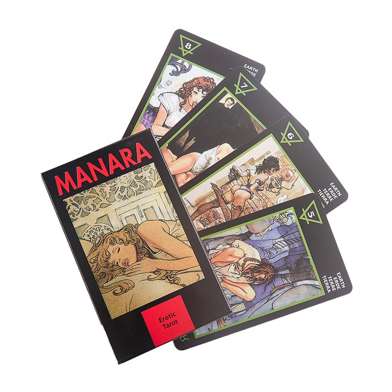 Таро Манары, английская версия, Oracle Divination Fate Game Deck Tarot