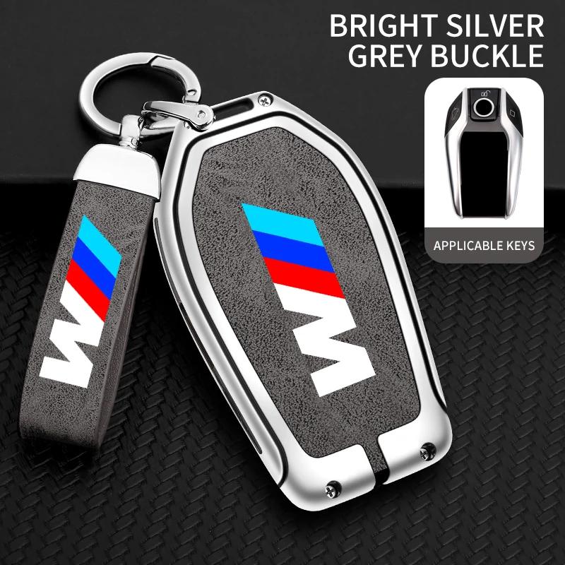 MLKW1 Car Key Shell Housing Holder Key Wrap For BMW 1 3 5 7 Series X1 X3 X4 X5 F10 F15 F16 F20 F30 F18 F25 M3 M4 E34 KeyfobAccessories