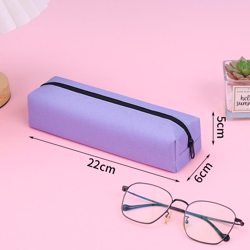 Вместительный и прочный пенал для студентов: Грязеотталкивающий, настраиваемый, квадратный дизайн для мальчиков и девочек