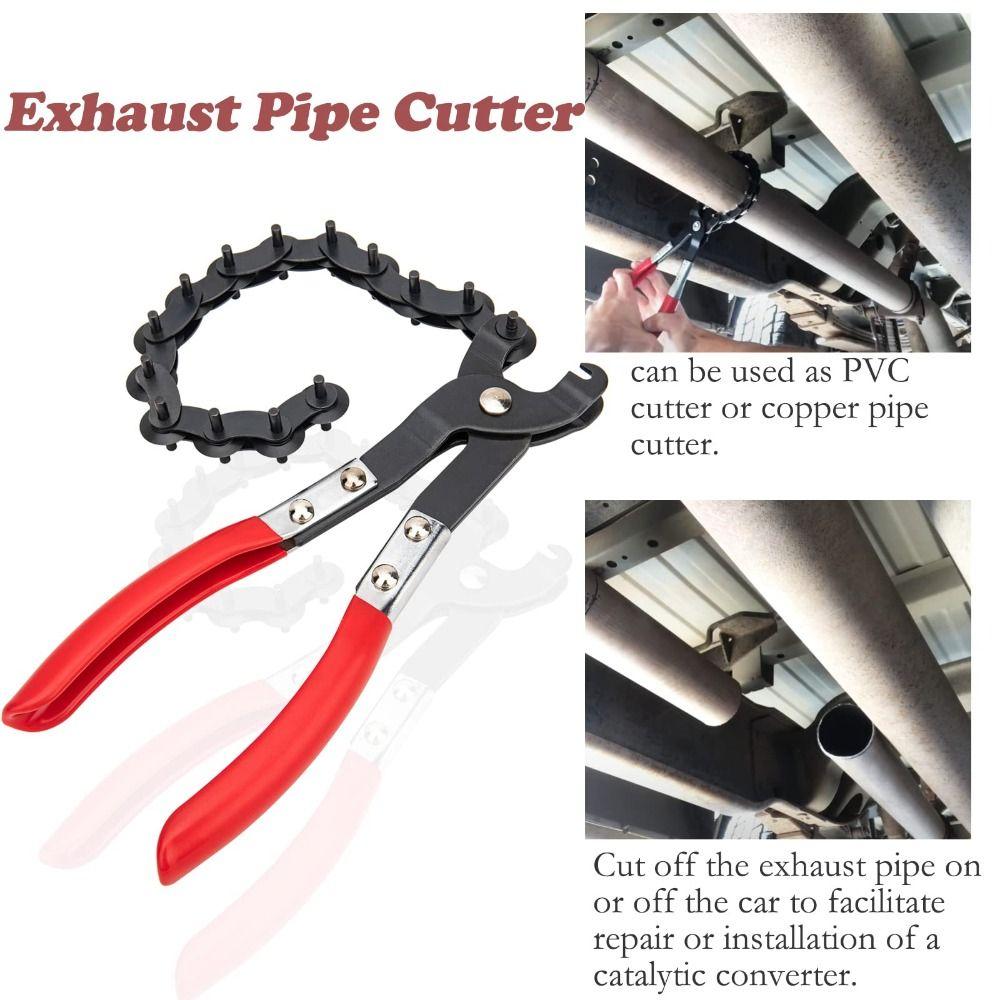 Copper Aluminum Cutting Chain Cutter Three-way Catalytic Pipe Tool Exhaust System Repair