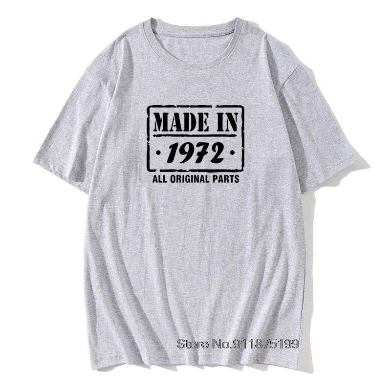 Vintage Tshirt Oneck Summer 1971 1972 1973 1974 1975 Unisexs Graphic Tops Tees 100 Cotton Daddy Teeshirts Husband Clothes