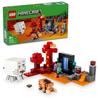 Lego minecraft battle of nether portal toys игрушка подарок на день рождения блок мальчик девочка ребенок 8 лет 9 лет 10 лет Ученик начальной школы