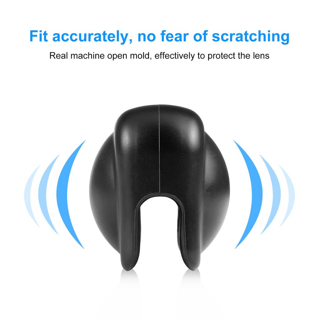 Panorama Camera Lens Cap Soft Silicone Lens Protective Cover Compatible with Insta360 One X3 Camera Accessory