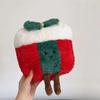 Festive Christmas Cushion With Embroidered Tree Pattern For Home Holiday Decoration