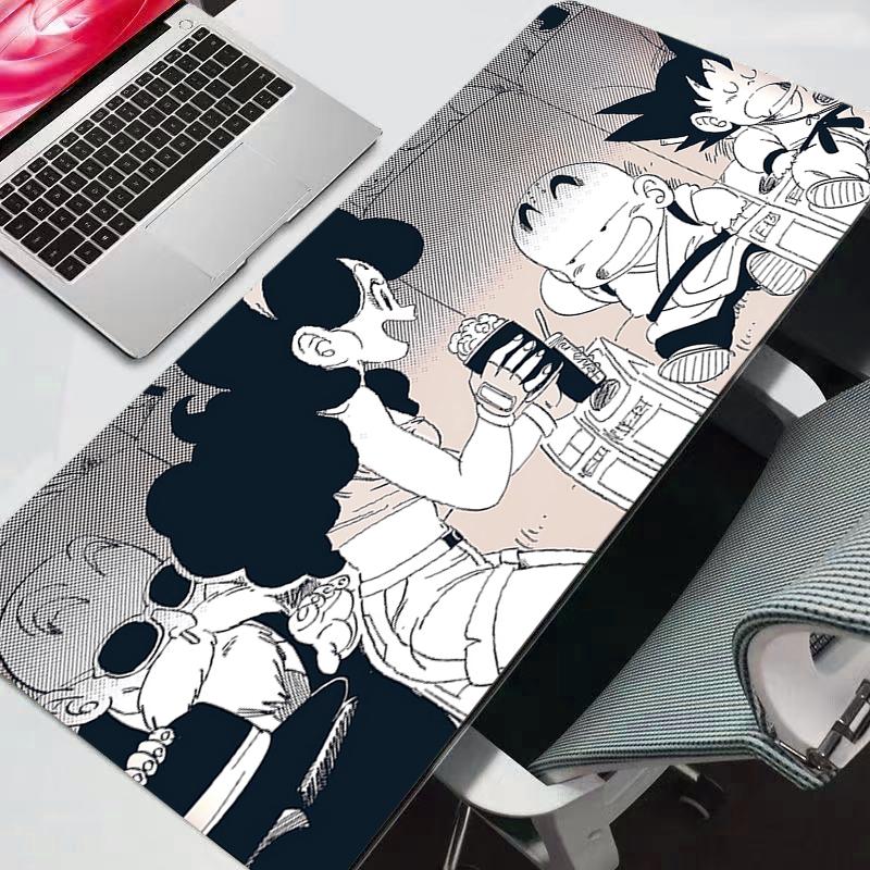 Kawaii Mouse Pad Dragon Ball DBZ Anime Cute Girl Gabinete Gamer Computer Desk Mat Keyboard Gaming Accessories Mousepad nice
