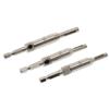 Hinge Drill Bit 3 Pcs Electroplating High-speed Steel