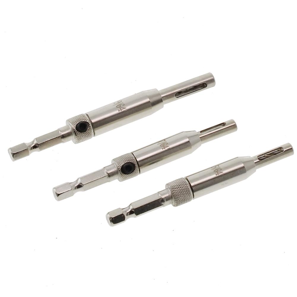 Hinge Drill Bit 3 Pcs Electroplating High-speed Steel