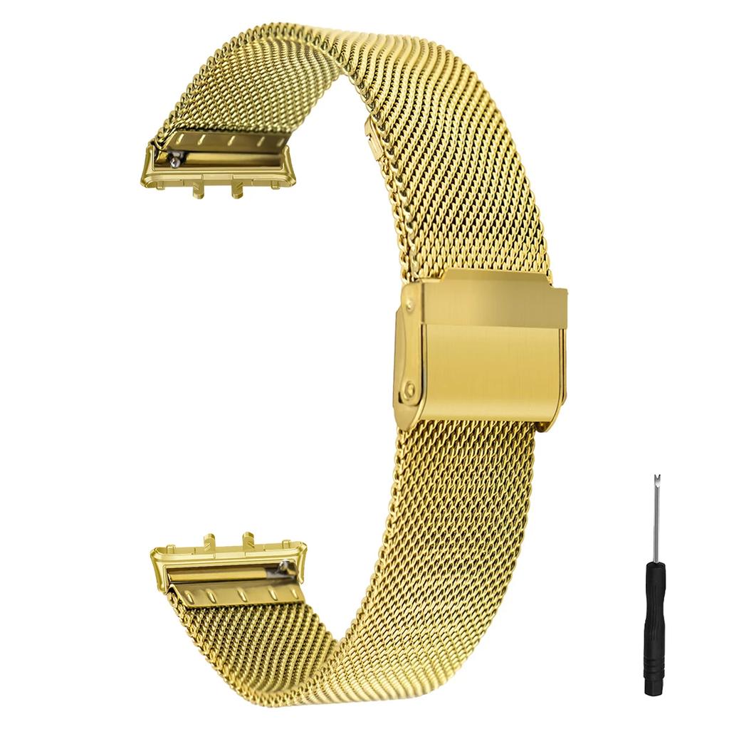 Металлический ремешок-петля из нержавеющей стали для умных часов Samsung Galaxy Fit 3 Браслет Correa для ремешка часов Samsung Galaxy Fit 3