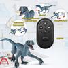 Remote Control Dinosaur Toys for Kids Electronic Realistic Velociraptor RC Dinosaur With Lights and Roaring Sounds Gift
