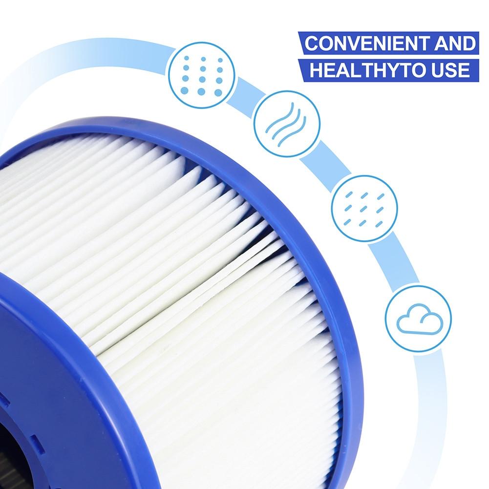 1 Pc Swimming Pool Filter Cartridges For Water Health Wave Spa/Hot Tub 104mm New