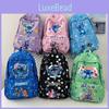Pattern Cartoon Stitch Kids Backpack With Lightweight Nylon For School Education
