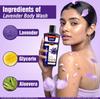 Multani Naturals Lavender Body Wash 270 Ml Herbal Cleanser With Lavender Oil Relaxing Unisex Shower Gel For Soft Skin