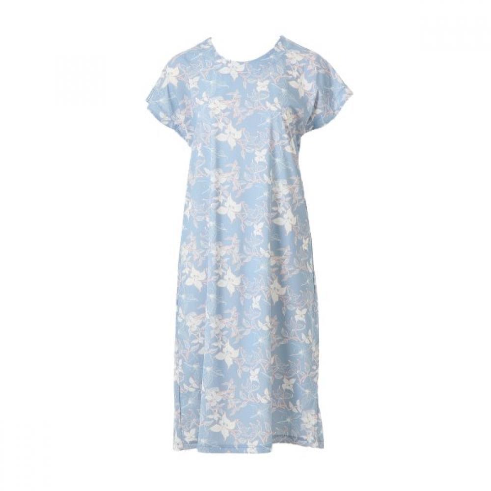 Venus White Floral Print One Piece Pajamas Vevs103l