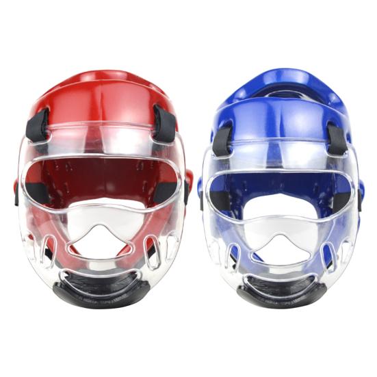 Шлем для тхэквондо Дышащий Амортизирующий Многоцелевой Защитник Головы Шлем для Спарринга для Спорта