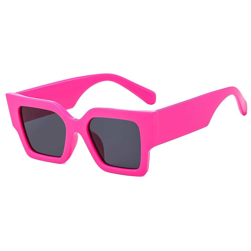 Square large frame sunglasses, new sunglasses ins trendy sunglasses, women's high-end street photography