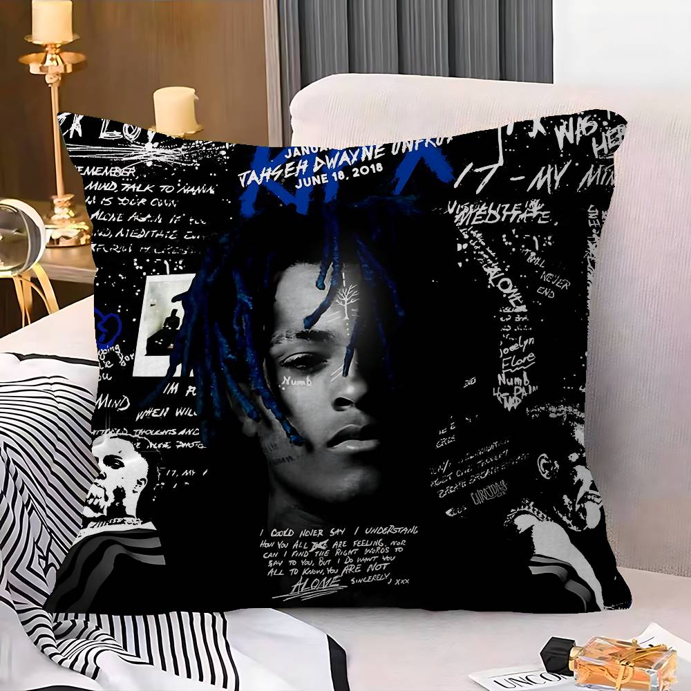 Rapper Music Xxx-Tentacion Personalized Pillow Dust Cover Bedroom Kids Party Decoration Pillowcase Birthday Children Gift