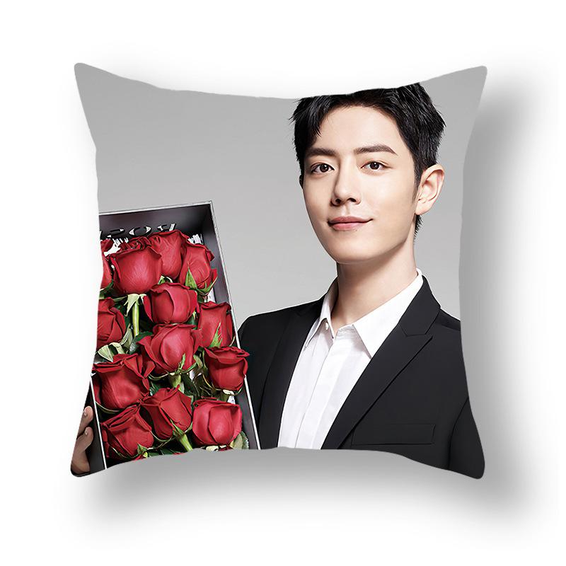Наволочка с принтом знаменитости, Рекламная наволочка для дивана, прикроватная подушка