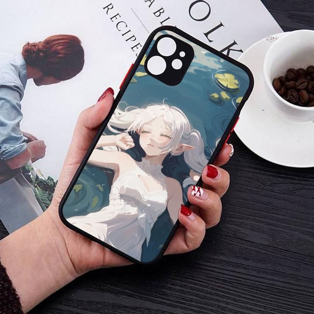 Горячий японский аниме-комикс Фрирен Чехол для телефона Для IPhone 14 11 12 13 Mini Pro Max 8 7 Plus X XR XS MAX Полупрозрачная матовая крышка