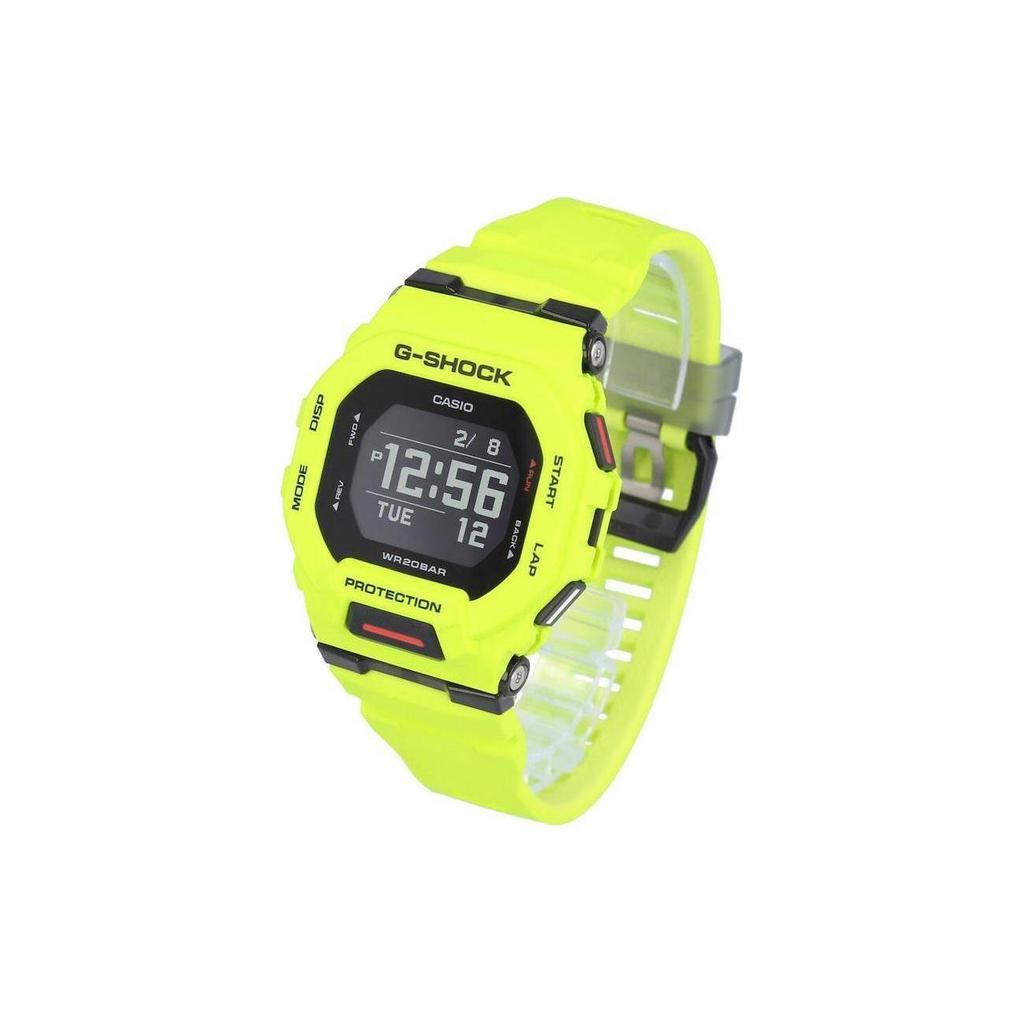 Casio G SQUAD Кварцевые часы на полимерном ремешке Мужские часы Черный циферблат GBD-200-9JF-
