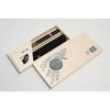 Used [Hasegawa] Kyoto Fan, Shibu Fan, Kyoto Craftsman Handmade Fan, Fan Bag Included, Wooden Box (Black)