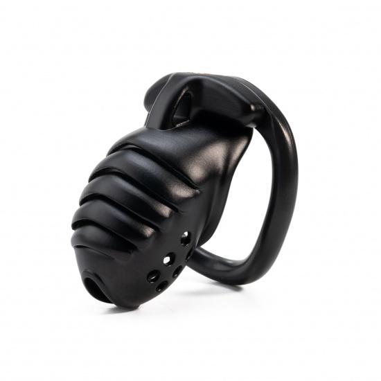 Resin Male Chastity Lock Device for Beginners CB Cage Lock for Long Term Wear with Pink Black 4/6 Ring Cock Cage Adult Sex Toys