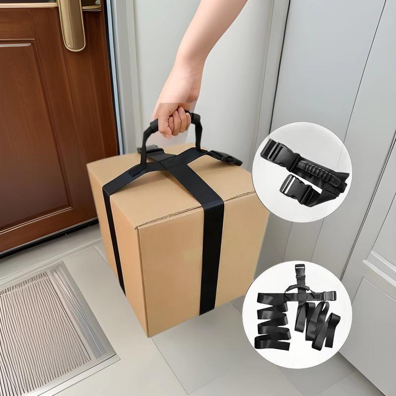 Подъемный ремень для тяжелых предметов, трос для переноски мебели, ремни для упаковки багажа, ремни для перемещения, более легкая транспортировка коробок и багажа