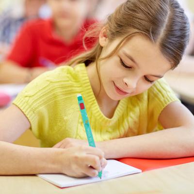 3 шт. стираемые гелевые ручки с чернилами, мультяшный морской конек, рыба-клоун, черепаха, стираемая шариковая ручка со встроенным ластиком, ручка-роллер для школы, канцелярских принадлежностей