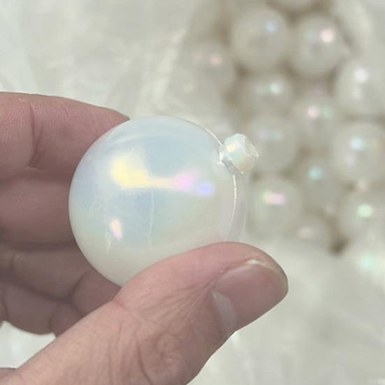 18 шт. переливающиеся рождественские шары DIY поделки котел на Хэллоуин пузырьковый пластиковый шар украшение для рождественской елки день рождения свадьба декор