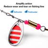 Rotating Glitter Lure Composite Glitter Set 3.5g Biomimetic False Bait Metal Glitter Set Fishing Gear Accessories