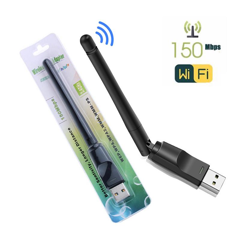 Mt7601 Mini Usb Wifi Adapter 150Mbps Wireless Network Card Rtl8188 Network Card Wi-Fi Receiver For Pc Desktop Laptop 2.4Ghz