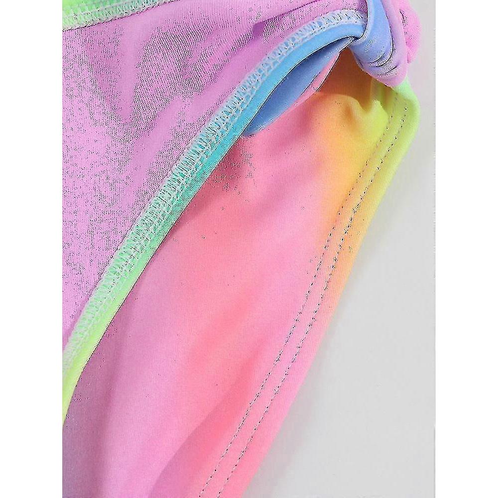 Swimsuit European Splits In Spring And Summer Gradient Children's Swimwear