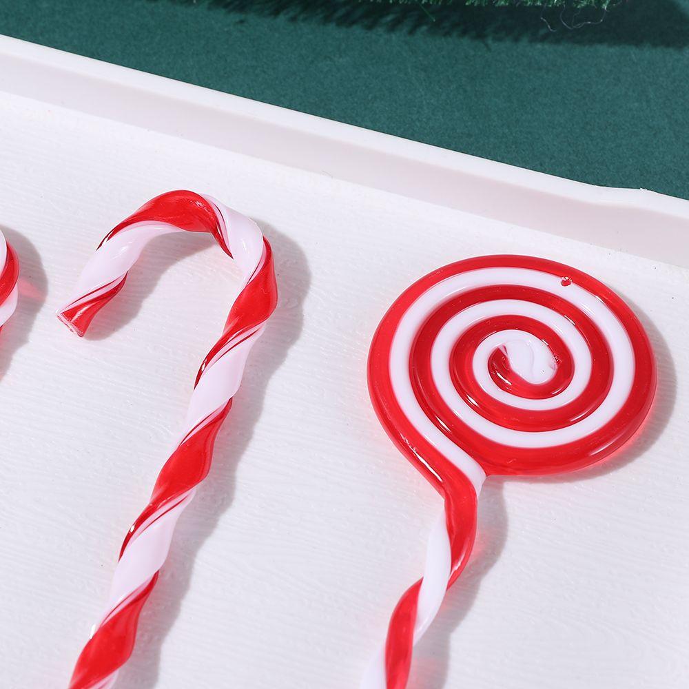 Новые цветные игрушки Домашние рождественские украшения Новогодний декор Украшения для рождественской елки Рождественская трость