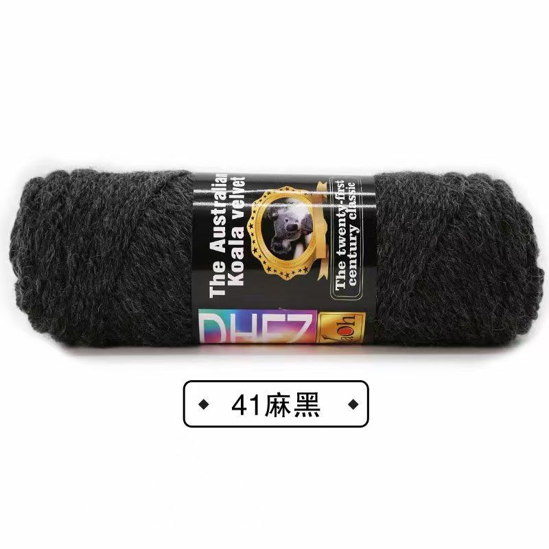 100G Wool Blended Koala Fleece Hand-knitted Medium Thick Yarn Rod Needle Thread Jacket Scarf DIY Knitting&Crocheting