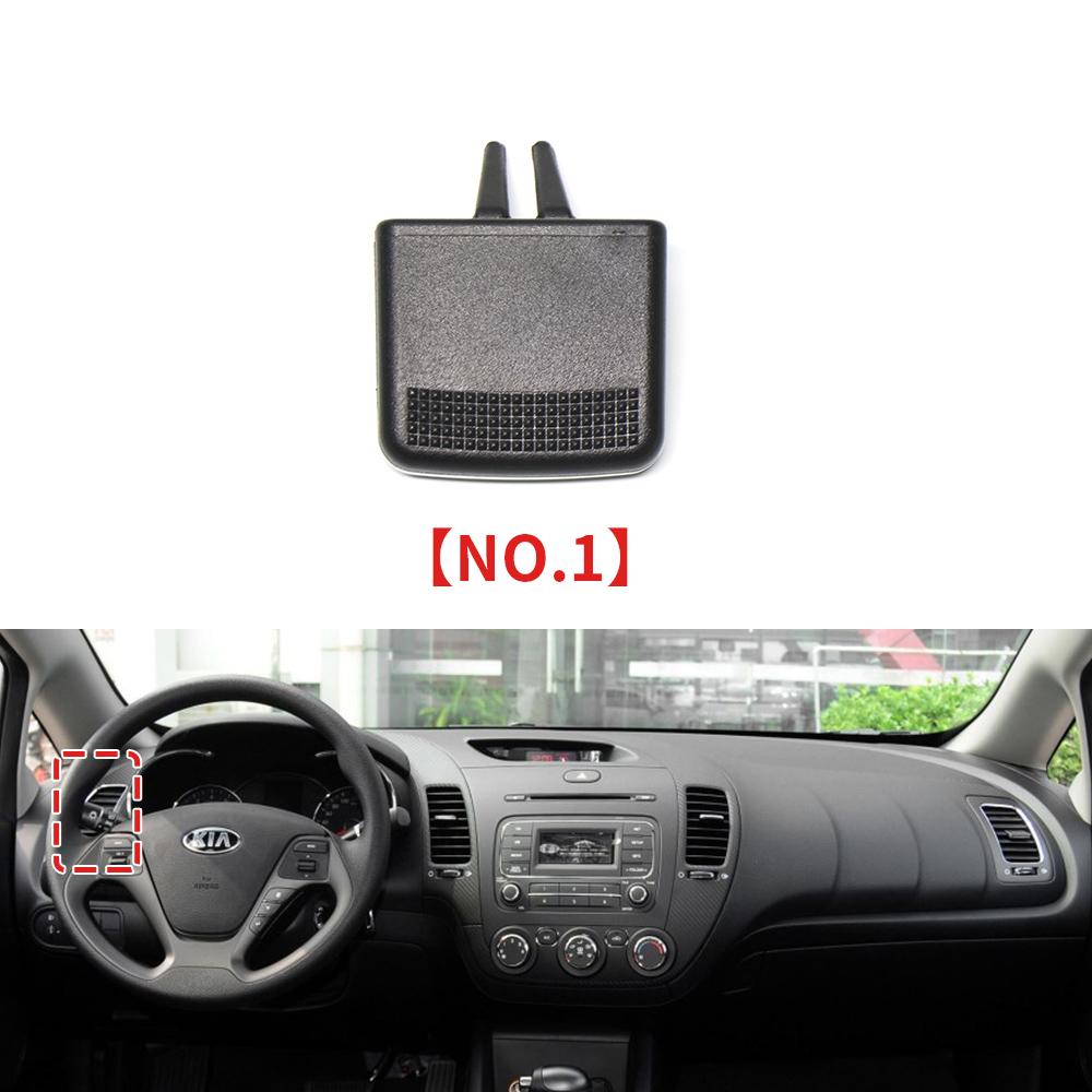 Вентиляционный переключатель для кондиционера, зажим для карты, ручка плектра направления ветра для Kia K3