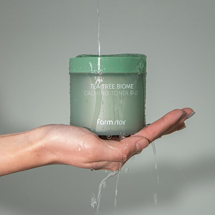 Тонизирующие подушечки Farm Stay Tea Tree Biome 140 мл (70 подушечек)