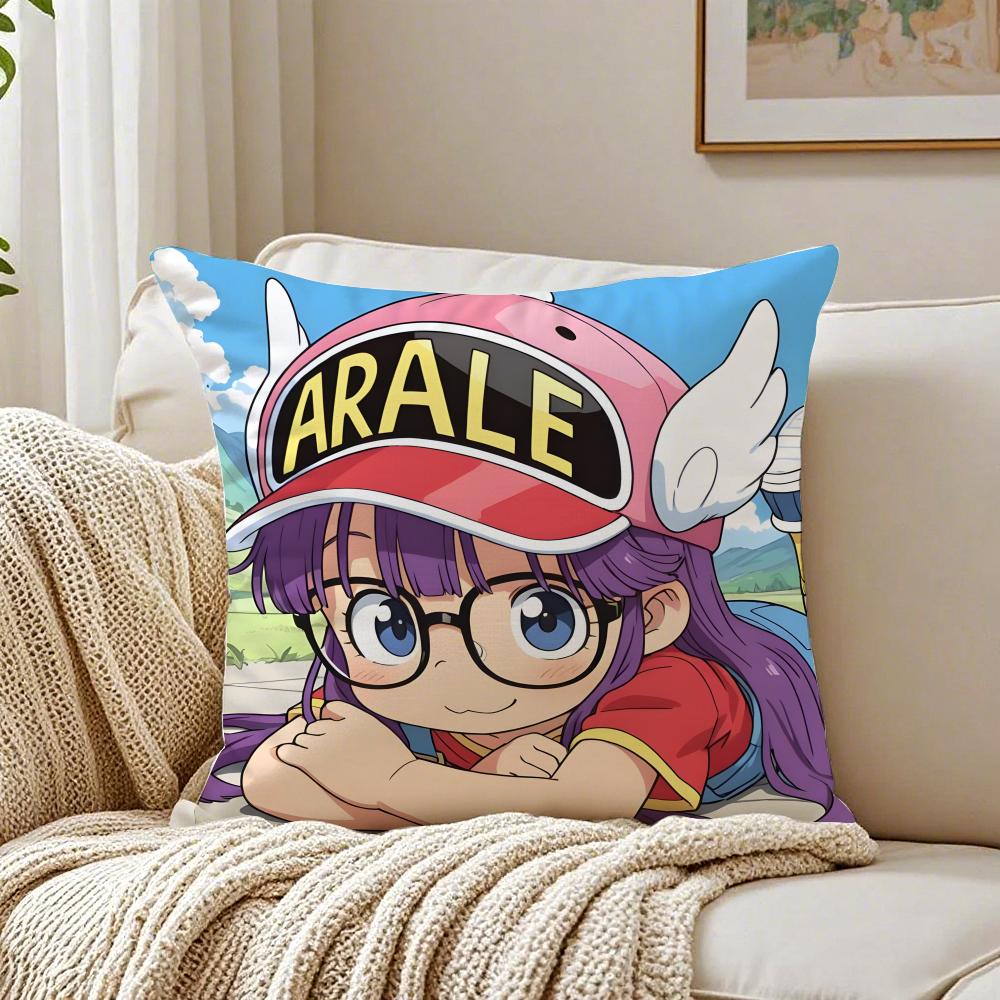 Игривая причудливая D-Drslump Arales Мультяшная наволочка для подушки Пылезащитная Декор гостиной дивана Подушка Комната