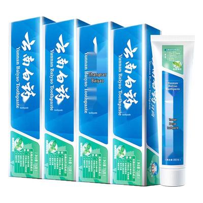 Освежающая мятная зубная паста Yunnan Baiyao (4-Pack)