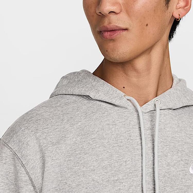 Nike Удобная повседневная толстовка с длинным рукавом с логотипом, мужская толстовка серого цвета FN3867-063