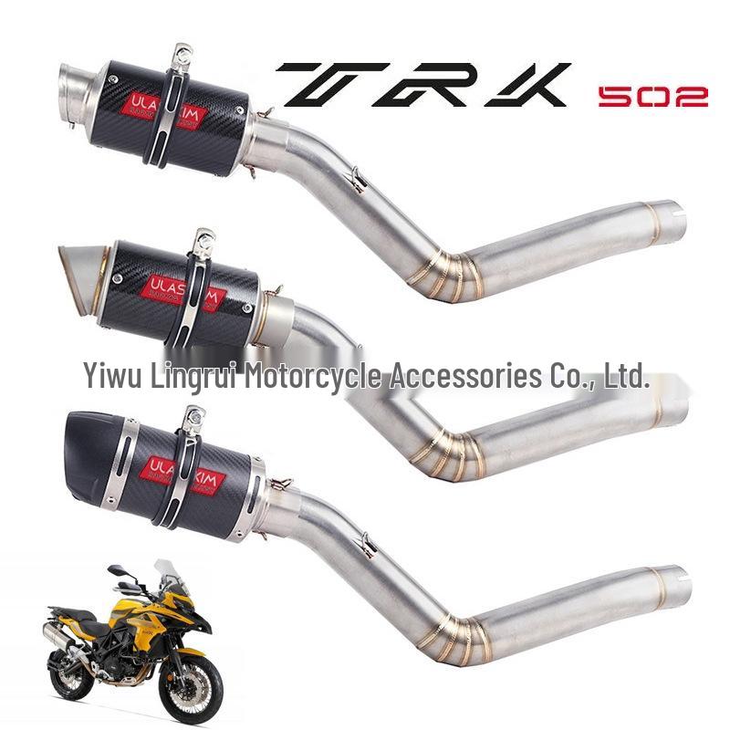 Выхлопная труба для мотоцикла Benelli TRK502X - Совместимая средняя часть для эндуро