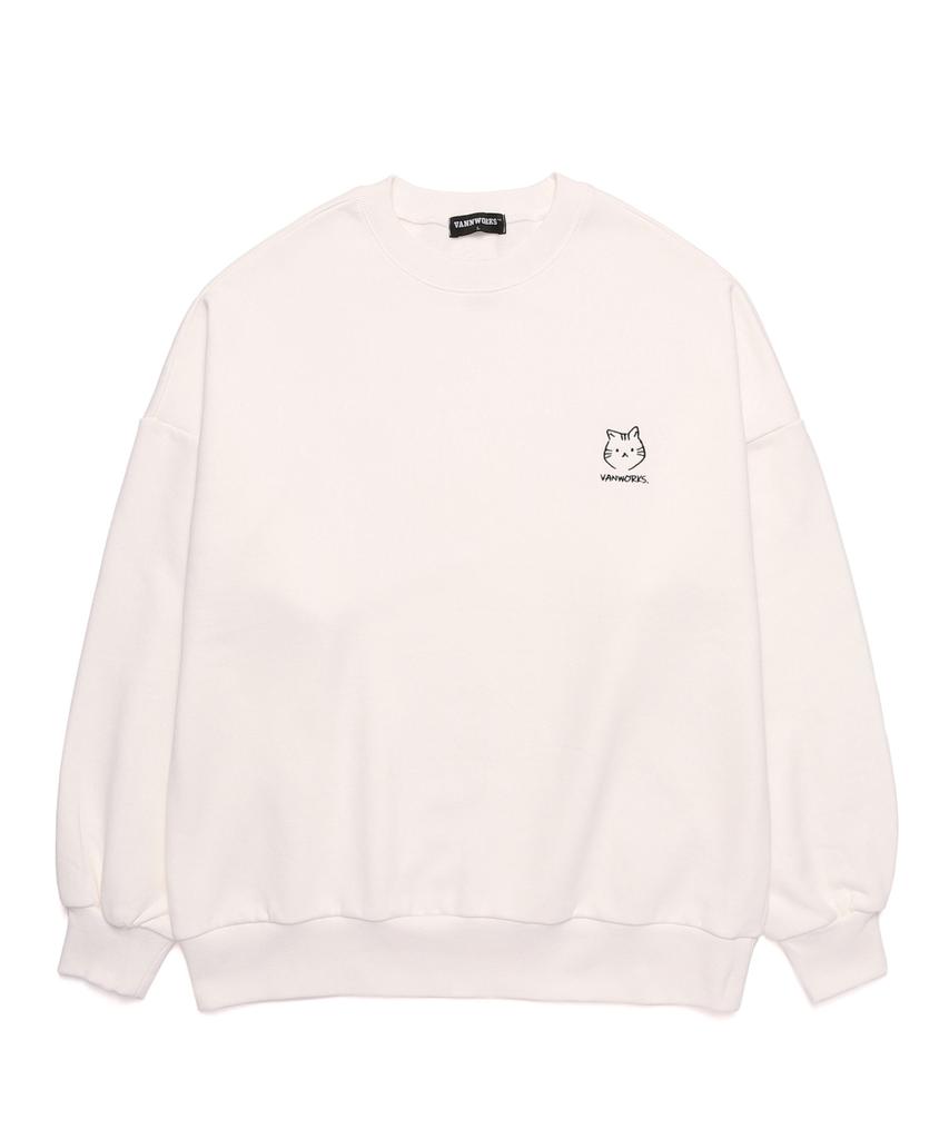 VANNWORKS [Set] Mini Character Logo Oversized Sweatshirt (Vlsmix005)