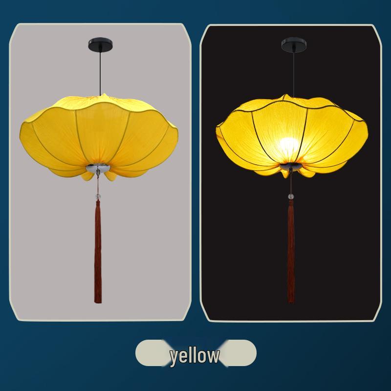 Chinese Lotus Leaf Pendant Lamp - Restaurant, Hotel, Commercial Scene & Street Lantern Hanging Decoration