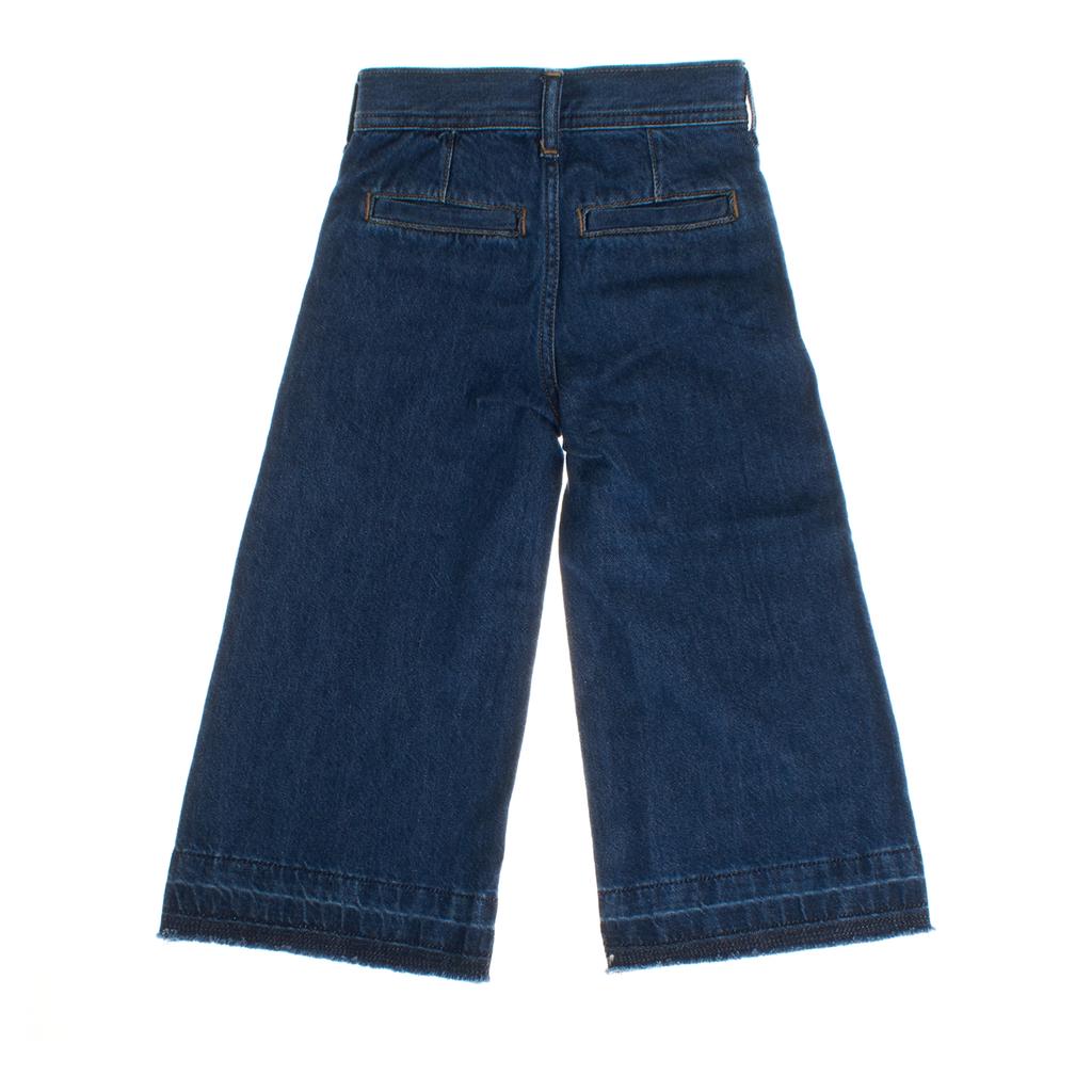 Джинсы широкие 780032 для девочек